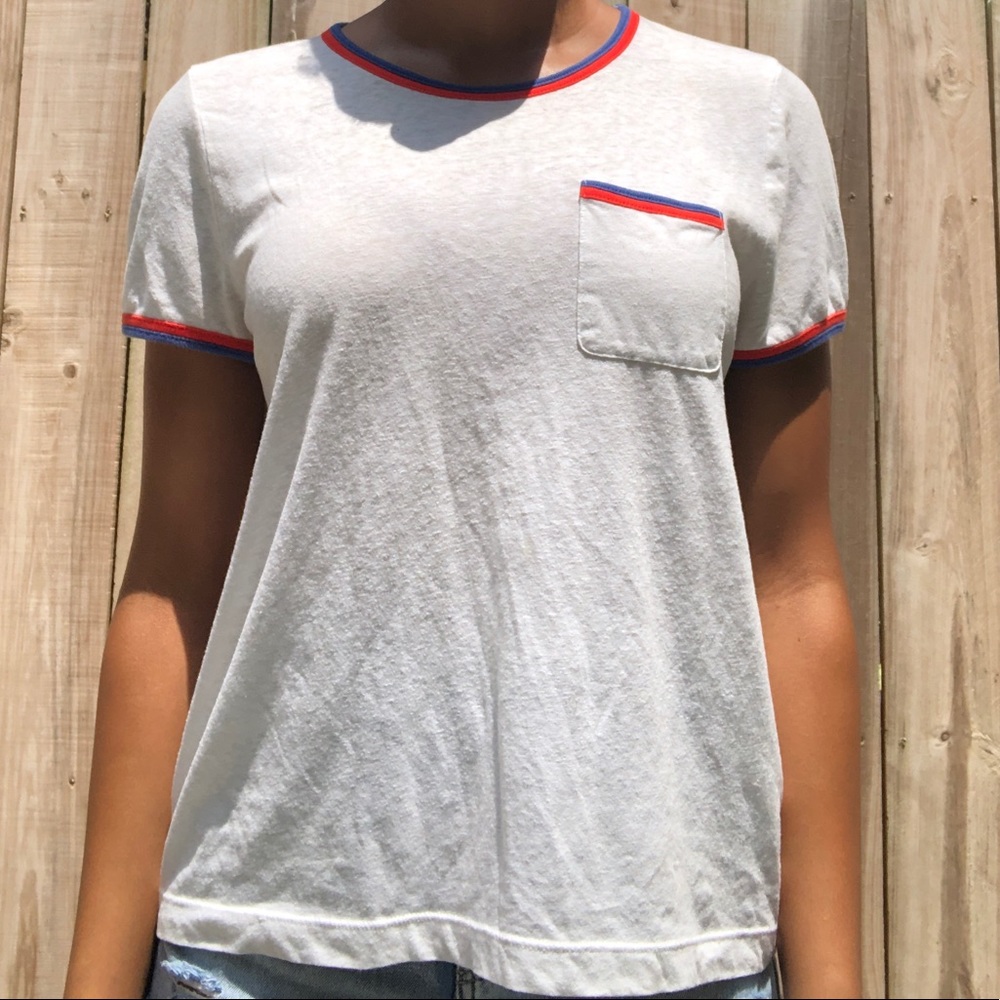 J Crew Ringer Tee 👚